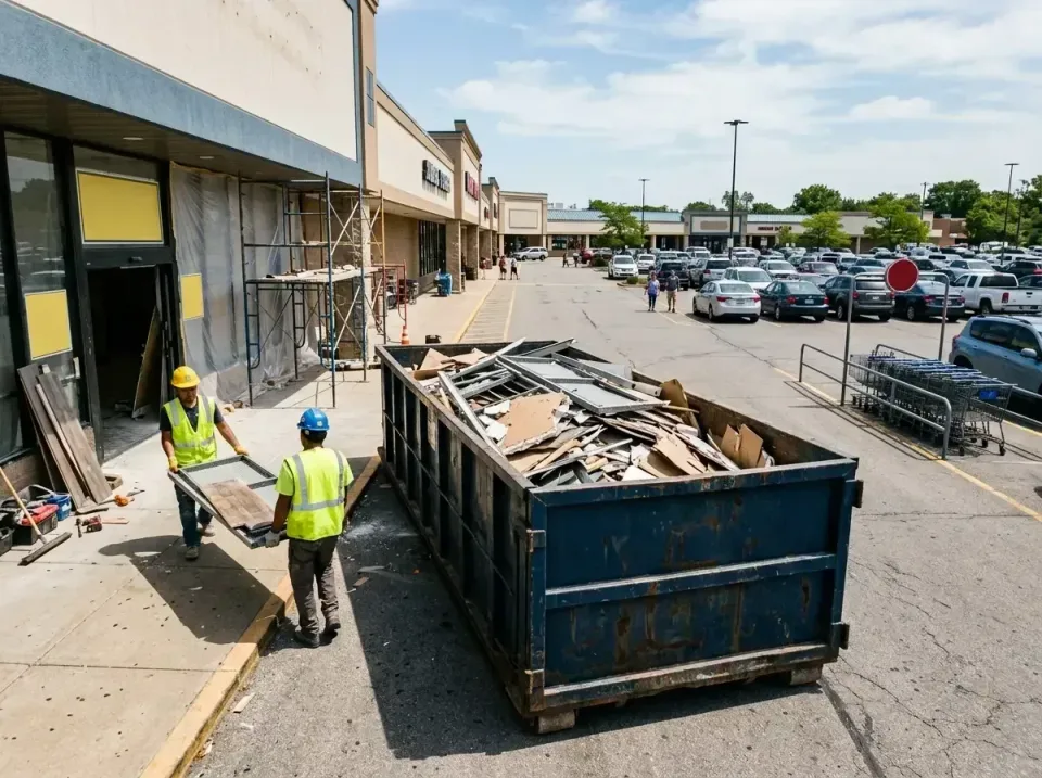retail-store-renovation-debris-003 — frequently asked questions, Roll-off Dumpster Rentals in Merion Station, PA
